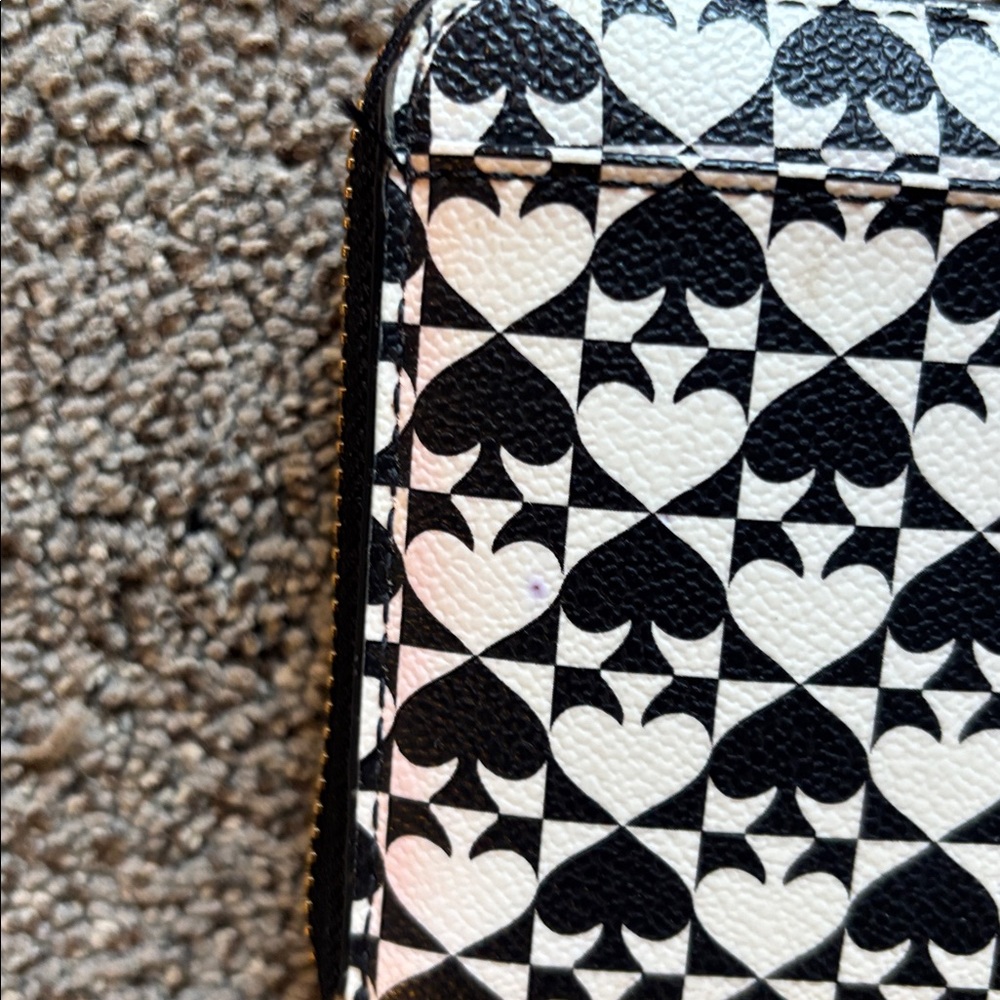 Kate Spade Black and White Wallet - Picture 3 of 4